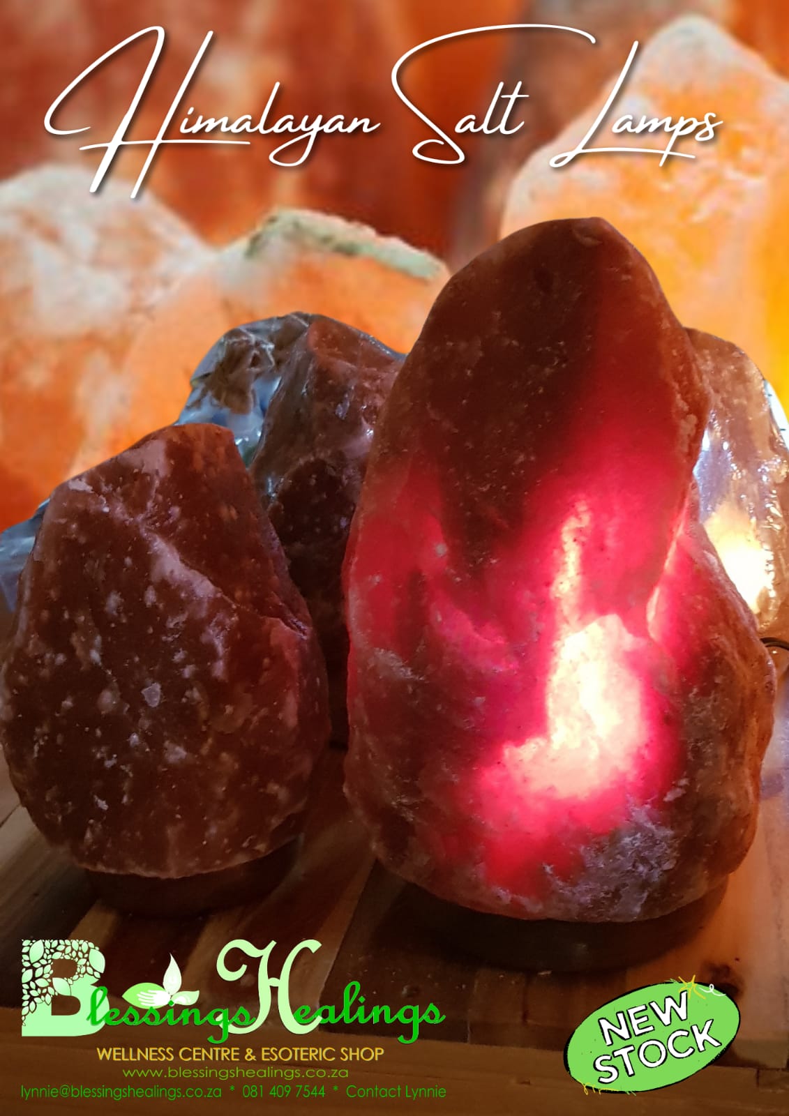 Himalayan Salt Lamp (Ruby Red) 2/3 kg