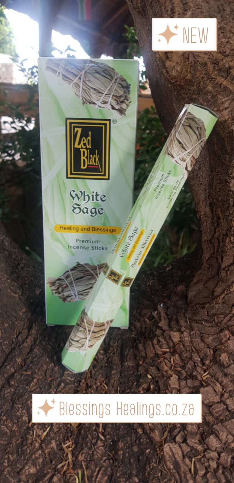 White Sage ( Zed Black ) Incense sticks