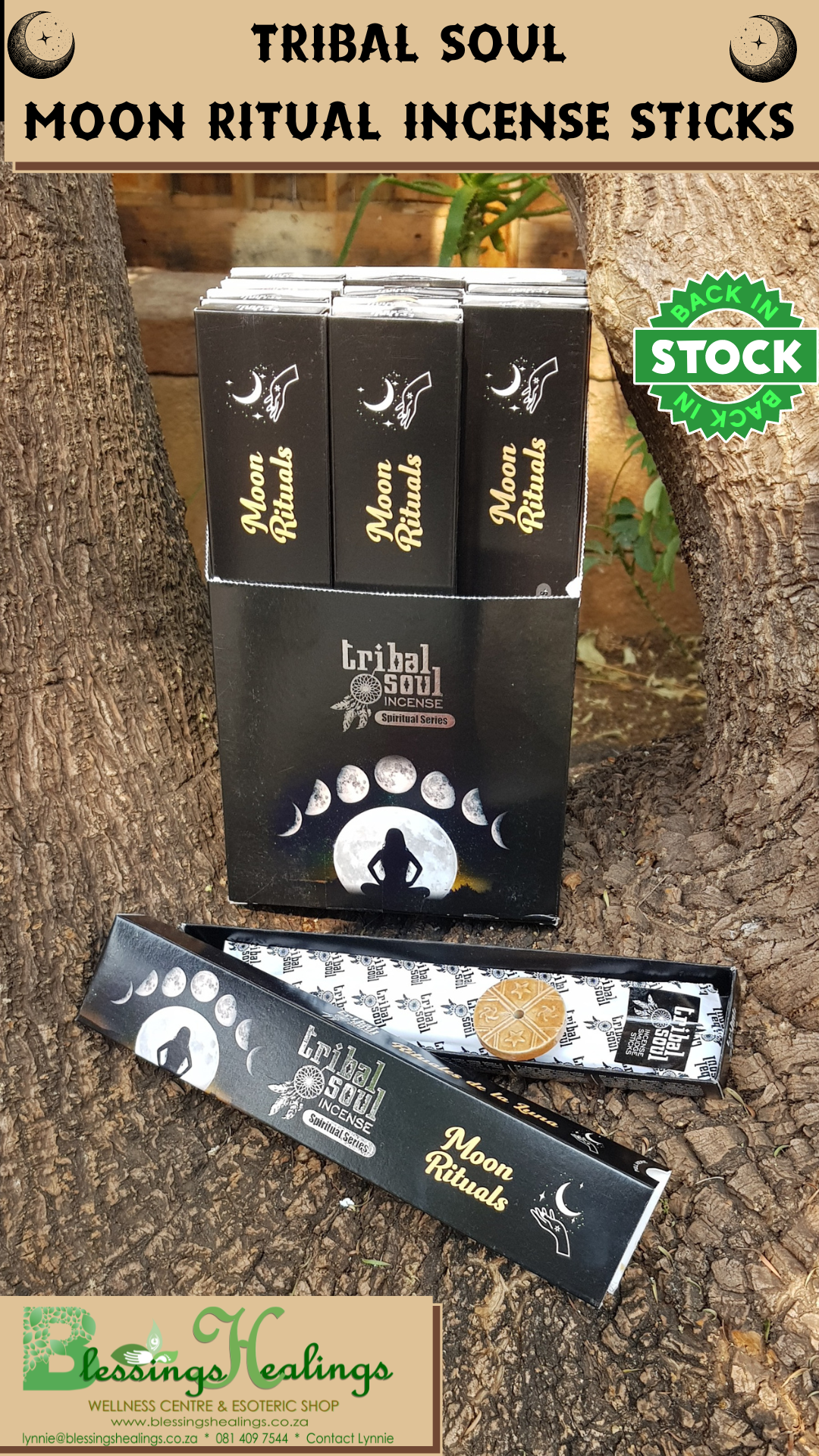 Tribal Soul - Moon Ritual Incense