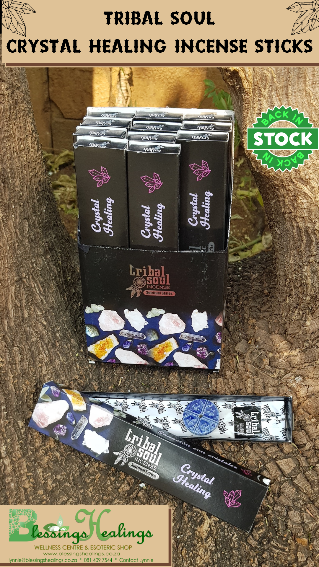 Tribal Soul - Crystal Healing Incense