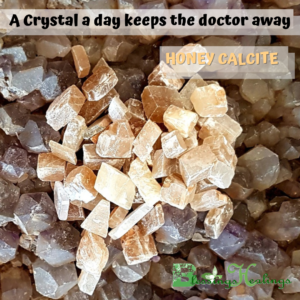 Honey Calcite Raw