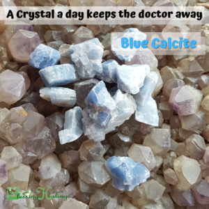 Blue Calcite – Raw