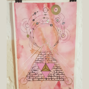 Painting – Sacred Bloom Collection – As Above So Below