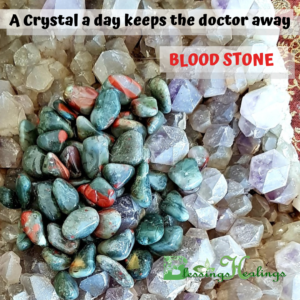 Blood Stone ( Tumbled Stone )