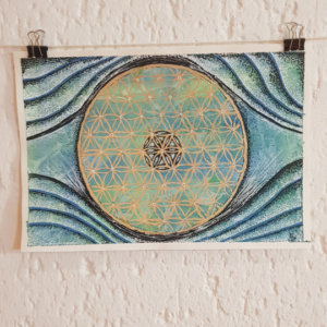 Painting – Sacred Bloom Collection – Flow