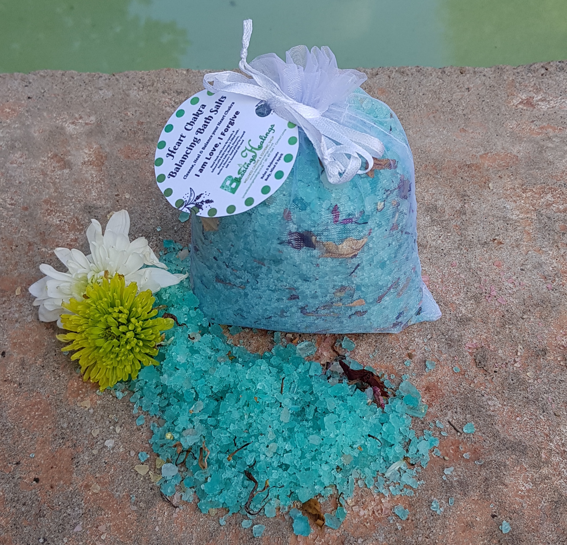 Chakra Bath Salts - Heart Green