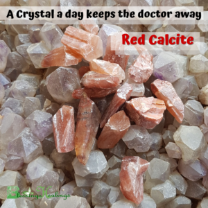 Red Calcite – Raw