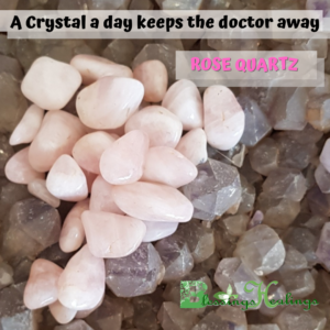 Rose Quartz ( Tumbled Stone )