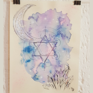 Painting – Sacred Bloom Collection -Synchronicity