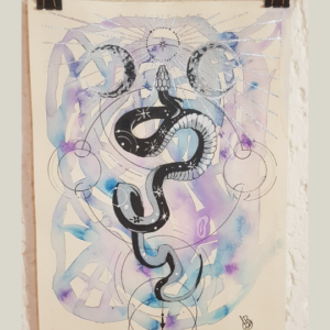 Painting – From Sacred Bloom Collection – Transformation