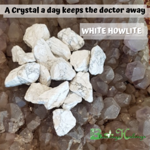 White Howlite ( Rough )