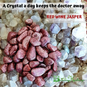 Wine Jasper (Tumbled)