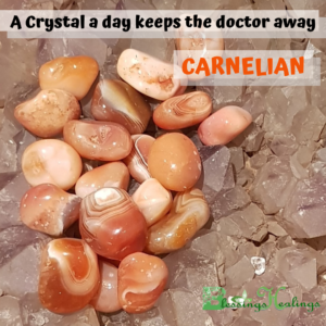 Carnelian ( Tumbled Stone )